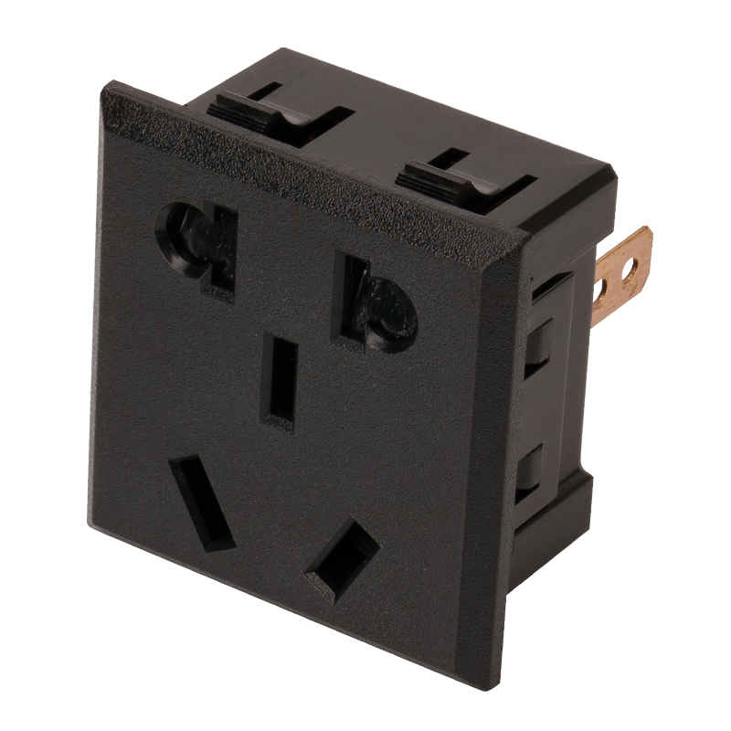 Chinese standard embedded power socket IF-CNS-4243